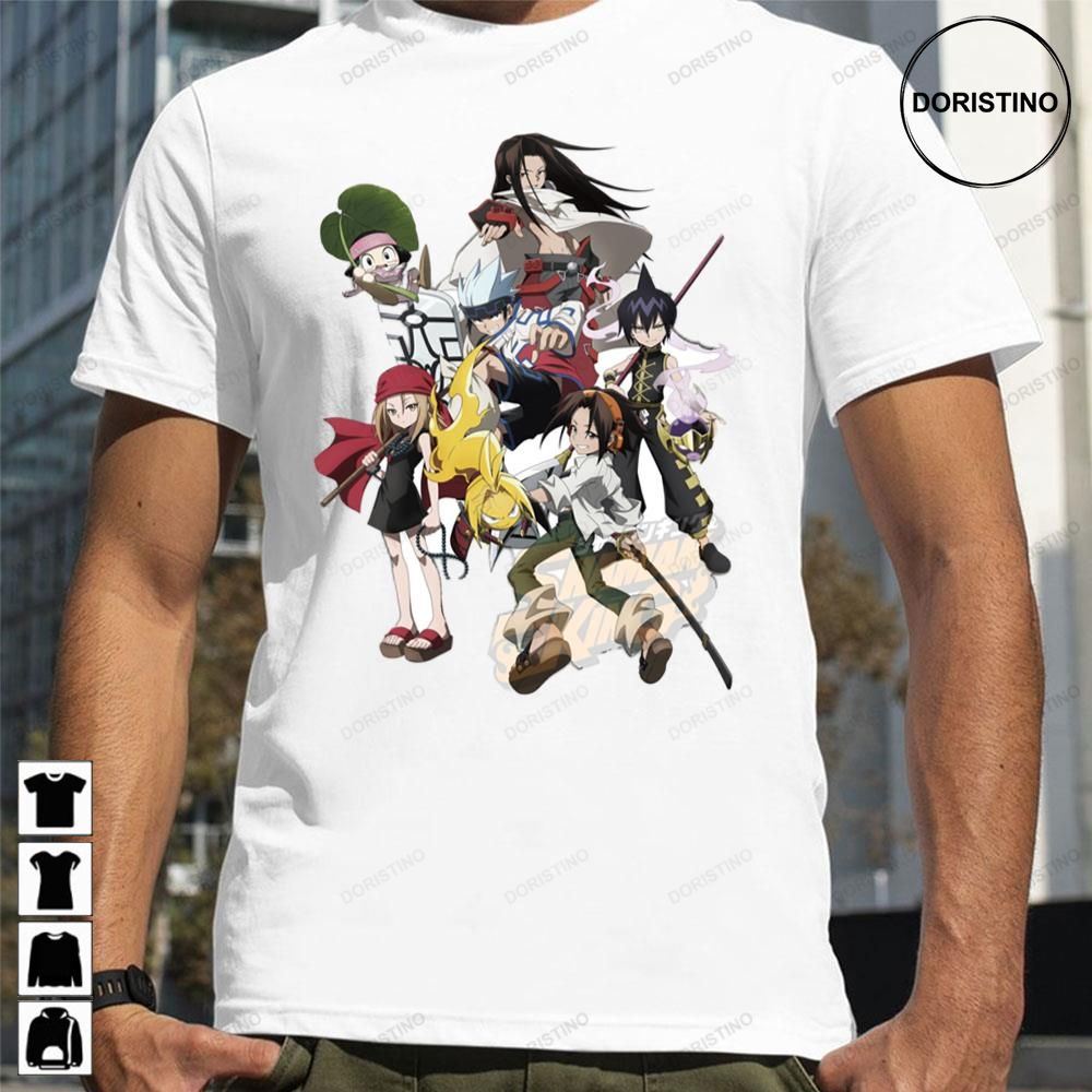Characters Cover Shaman King Trending Style